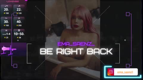 Snapshot of ema_saenz_ chatting on 01-29-25, 07:15 Sofia online show from 01-29-25, 07:15