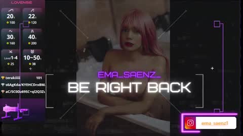 Snapshot of ema_saenz_ chatting on 02-09-25, 07:27 Sofia online show from 02-09-25, 07:27