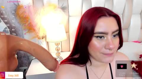 Snapshot of emily_hill___ chatting on 02-27-25, 12:21 EMILY Monday 5-2 am From Tuesday to Friday5-1 am Colombia time online show from 02-27-25, 12:21