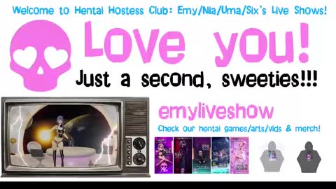 Snapshot of emyliveshow chatting on 02-21-25, 07:54 Hentai Hostess Club online show from 02-21-25, 07:54