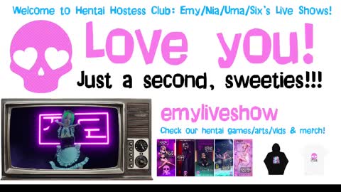 Snapshot of emyliveshow chatting on 02-23-25, 06:28 Hentai Hostess Club online show from 02-23-25, 06:28