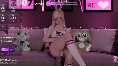 Snapshot of emyliveshow chatting on 02-24-25, 06:15 Hentai Hostess Club online show from 02-24-25, 06:15