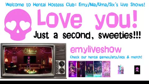 Snapshot of emyliveshow chatting on 02-28-25, 06:10 Hentai Hostess Club online show from 02-28-25, 06:10
