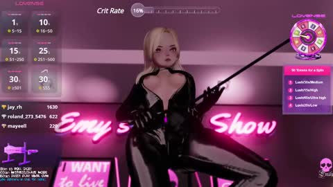 Snapshot of emyliveshow chatting on 03-04-25, 08:24 Hentai Hostess Club online show from 03-04-25, 08:24