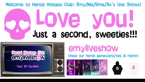 Snapshot of emyliveshow chatting on 03-08-25, 03:13 Hentai Hostess Club online show from 03-08-25, 03:13