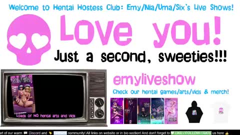Snapshot of emyliveshow chatting on 03-12-25, 05:24 Hentai Hostess Club online show from 03-12-25, 05:24