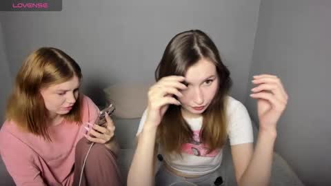 Snapshot of eumomino chatting on 09-26-25, 06:56 Veronica Tiia Lilith left to right online show from 09-26-25, 06:56