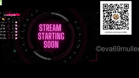 Snapshot of eva69muller chatting on 02-11-25, 07:05 Eva  next show  8pm CEST AMST online show from 02-11-25, 07:05