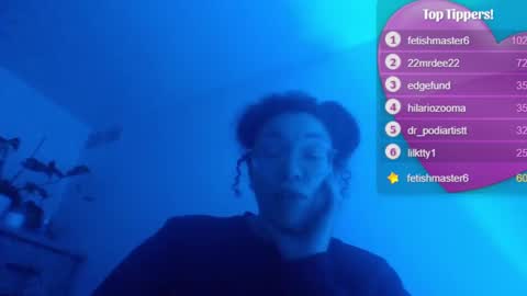 Snapshot of feetnymph chatting on 01-23-25, 08:15 Soley online show from 01-23-25, 08:15