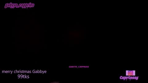 gabyye capprins online show from 12-23-25, 12:08