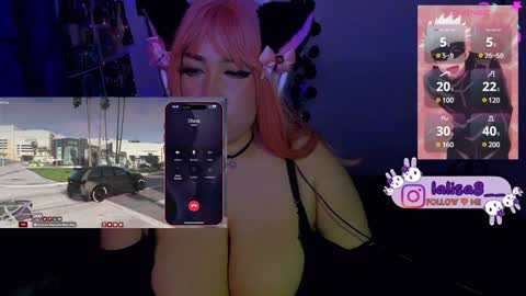 Snapshot of gloriette__ chatting on 01-28-25, 08:47 LALISA online show from 01-28-25, 08:47