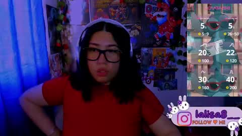 Snapshot of gloriette__ chatting on 02-24-25, 07:30 LALISA online show from 02-24-25, 07:30