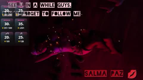 SALMA  online show from 01-08-25, 07:24