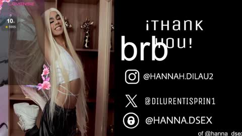 Snapshot of hanna_dilu chatting on 04-29-26, 05:30 hannah dilau online show from 04-29-26, 05:30