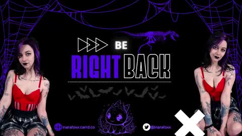 Snapshot of inarafoxxx chatting on 09-14-25, 03:27 Inarafoxx online show from 09-14-25, 03:27