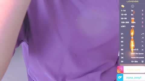 Snapshot of iryna_zeny chatting on 01-06-25, 03:08 Yuliana help me to get 100 thumbs up please  online show from 01-06-25, 03:08