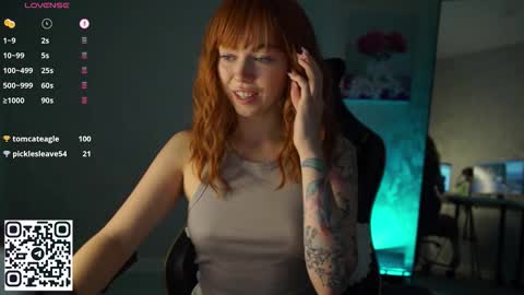 Snapshot of justbarbie chatting on 11-21-25, 11:31 Alexa online show from 11-21-25, 11:31