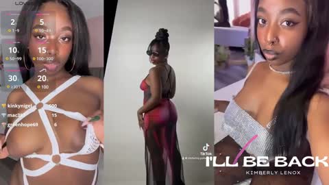 Snapshot of kimberlylenox chatting on 12-24-24, 12:22 Queen Kim online show from 12-24-24, 12:22