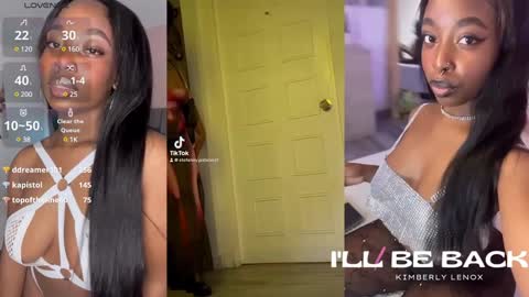 Snapshot of kimberlylenox chatting on 01-07-25, 05:01 Queen Kim online show from 01-07-25, 05:01