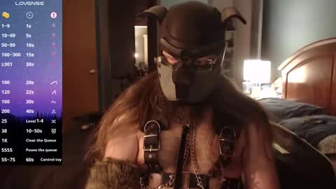 kinkywolf87 online show from 12-30-24, 04:20