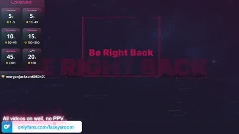 Laceysroom online show from 11-10-25, 08:57