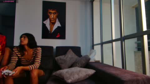 Snapshot of latin_couple77 chatting on 01-10-25, 08:18 Sara y Andy online show from 01-10-25, 08:18