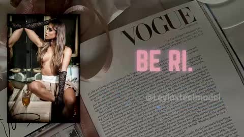 INSTA leylasteel model         online show from 02-27-25, 11:20