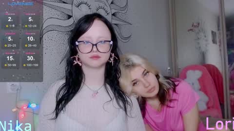 Snapshot of lilhornyprincess chatting on 12-15-24, 08:25 Nika and Lori online show from 12-15-24, 08:25