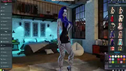 Succubus Blue online show from 10-15-25, 10:21