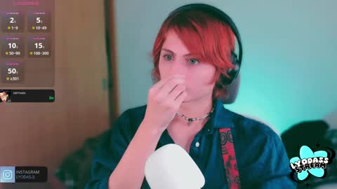 Snapshot of lyodass chatting on 02-07-25, 08:31 Lyodass online show from 02-07-25, 08:31