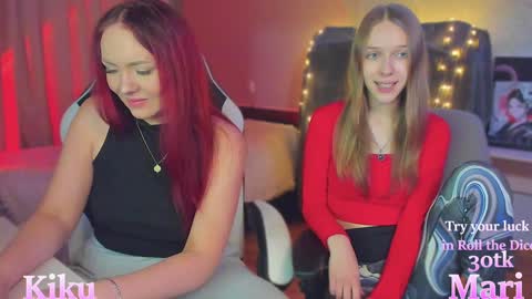 Snapshot of mari_kiku chatting on 12-04-24, 02:26 Kiku and Marii - online show from 12-04-24, 02:26