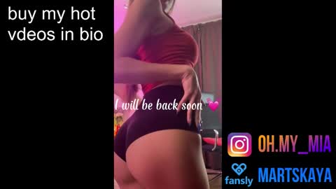 Snapshot of mia4sin chatting on 12-21-25, 07:37 Mia Martskaya online show from 12-21-25, 07:37