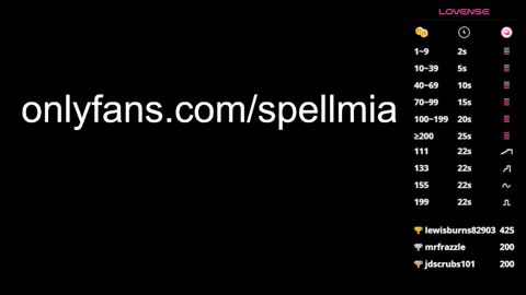 Mia  instagram miasspell online show from 01-28-25, 11:07