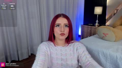 Snapshot of misspaulina__ chatting on 01-07-25, 11:14 Pau Giraldo online show from 01-07-25, 11:14