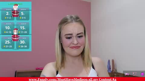 Snapshot of musthavemadison chatting on 12-23-25, 01:36 MustHaveMadison online show from 12-23-25, 01:36