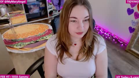 Snapshot of mymaryangel chatting on 02-23-26, 11:02 mymaryangel online show from 02-23-26, 11:02