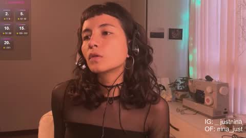 Nina.  online show from 02-23-25, 09:26