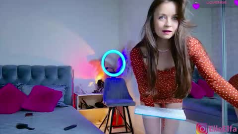 Snapshot of nudeella chatting on 09-12-25, 07:25 ElfaElle Im online .Wednesday Thursday Friday Saturday Sunday from 10pm to 2am  GMT3 online show from 09-12-25, 07:25