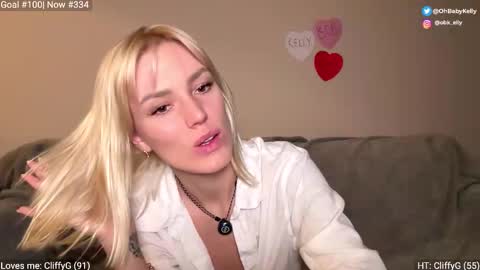 Snapshot of ohbabykelly chatting on 02-07-26, 11:19 Kelly online show from 02-07-26, 11:19