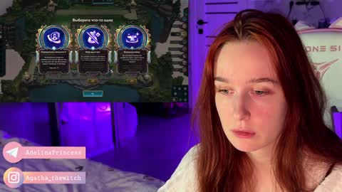 Adelina online show from 01-29-25, 01:27