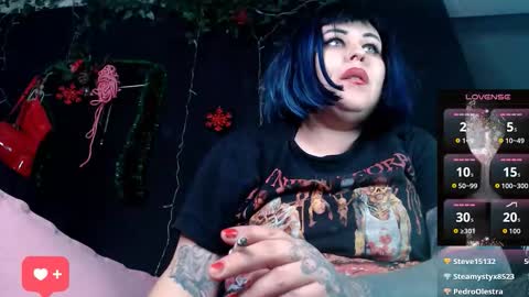 Snapshot of psychobitch69 chatting on 12-21-25, 10:39 OlivePsy online show from 12-21-25, 10:39