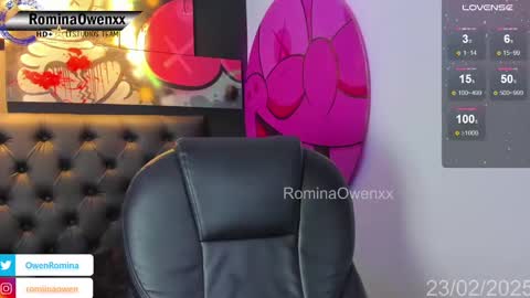 ROMINA OWEN online show from 02-23-25, 09:22