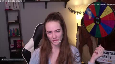 The Real Samantha Hayes haha  online show from 01-14-25, 05:30