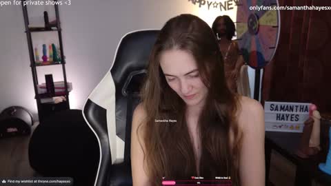 The Real Samantha Hayes haha  online show from 01-19-25, 07:36