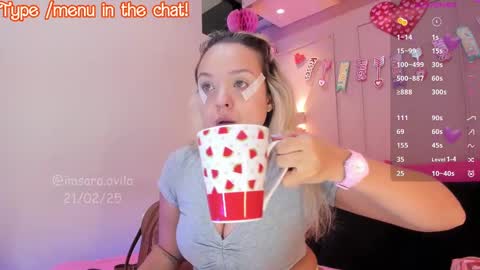 SaraAvila  online show from 02-21-25, 08:38