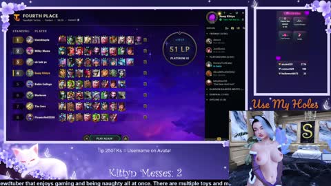 Sassy Sami Kittyn online show from 01-17-25, 09:17