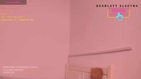 SCARLETT ELECTRA  -  online show from 09-30-25, 04:12