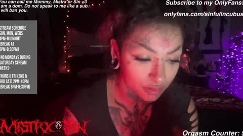 Mistrx Sin online show from 12-20-24, 02:41