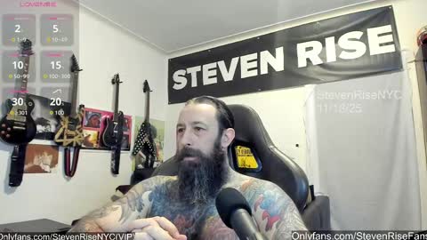 StevenRiseNYC online show from 11-18-25, 01:37