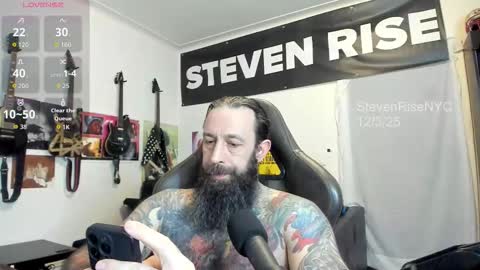 StevenRiseNYC online show from 12-04-25, 02:10